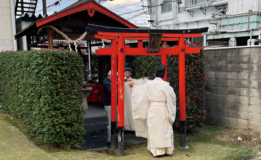 御霊抜き入れの写真